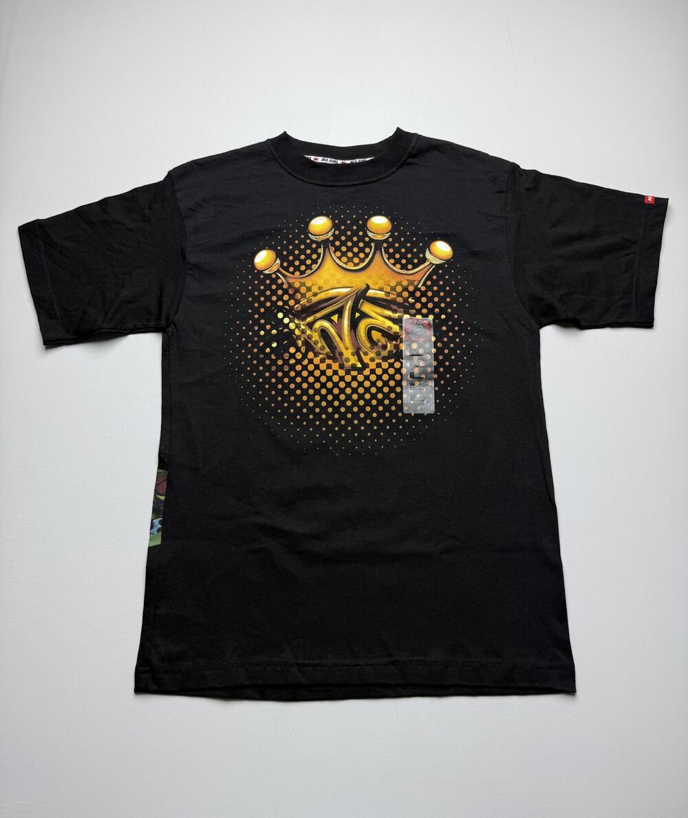 Vintage JNCO Jeans Shirt Mens Large Black Crown Dragon Graphic Tee USA VTG 90's